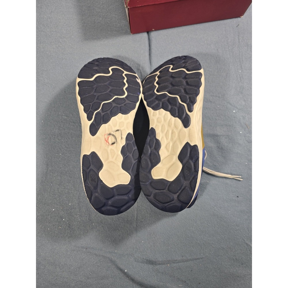 New Balance Arishi v4 Fresh Foam Wide Width Size 14 Marine Blue Hot Marigold - Picture 7 of 10